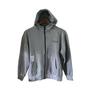 📣Zara Hooded Zip Up Gray Cardigan sz 11/12